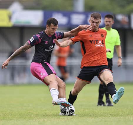 Boston United were beaten at Peterborough Sports at the weekend. Pic: Credit Darren Wiles.