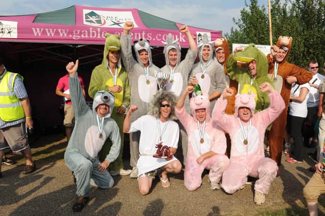 The Dragon Boat Festival returned for a second year 10 years ago. SLS Scaffolding took first place – and was also named best dressed team.