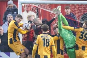 It's looking bleak for Boston United after a heavy defeat at Tamworth at the weekend. Pic: Chris Bray.