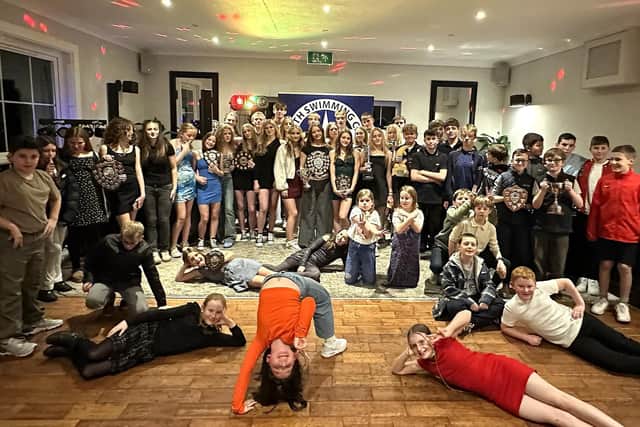 Louth Swimming Club's annual presentation night.