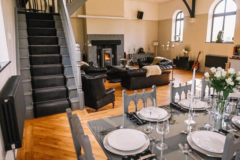 Looking towards the living area.