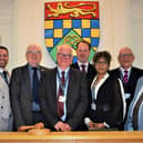 Members of the cabinet at South Kesteven District Council.