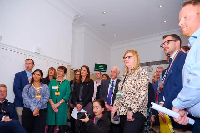 Victoria Atkins MP was amongst the celebrations of parkruns 21st birthday.