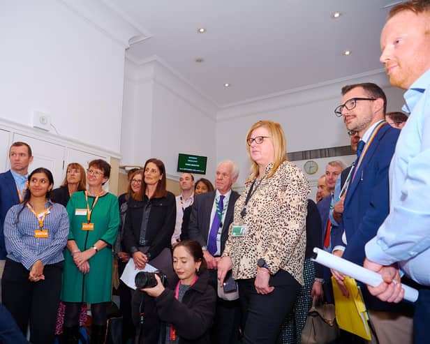 Victoria Atkins MP was amongst the celebrations of parkruns 21st birthday.