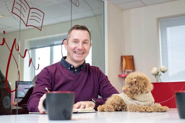 Graham Hunstone, Managing Director at Visual Print and Design