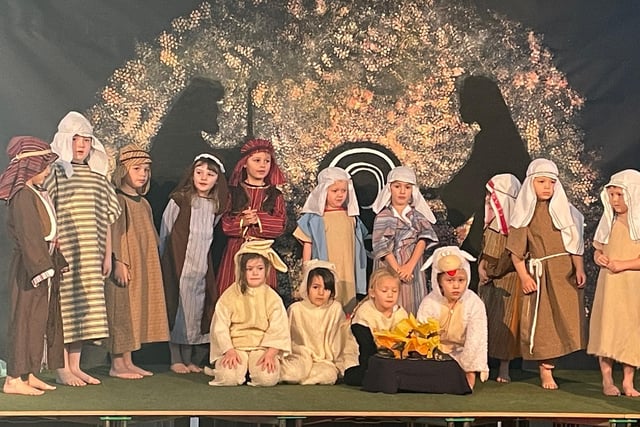 St Andrew’s CofE Primary School in Leasingham performed the Nativity play A Miracle in Town.