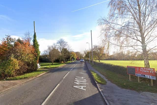 Police say the remains have been found behind a property on East Street, Alford.