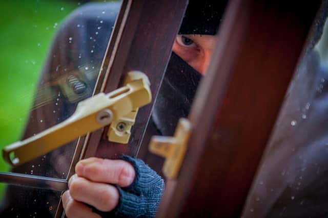 Make sure your windows and doors are locked