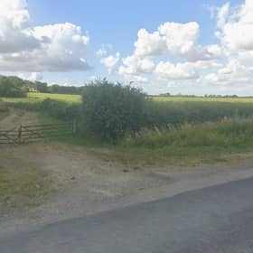 The entrance to the site off Church Lane, Navenby. Photo: Google Maps
