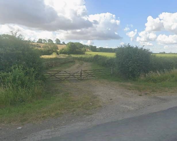 The entrance to the site off Church Lane, Navenby. Photo: Google Maps