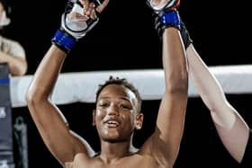 Njega Sohna, 13,  of Wainfleet Jiu Jitsu/MMA Club.