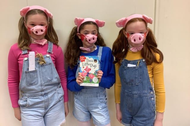 Pupils at the Richmond School in Skegness dressed up for their favourite book, Three Little Pigs.