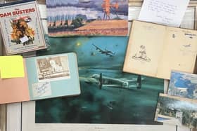 A collection of Dambusters memorabilia is going up for auction