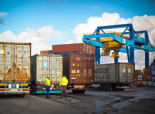 Businesses in Lincolnshire exported hundreds of millions of pounds' worth of goods to the EU last year