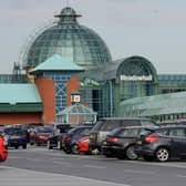 Meadowhall has 12,000 parking spaces. Picture: Dean Atkins.
