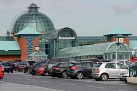 Meadowhall has 12,000 parking spaces. Picture: Dean Atkins.