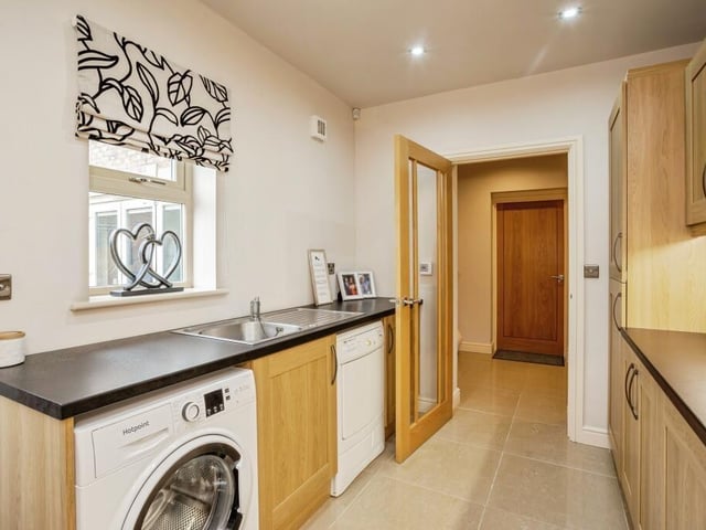 The utility room.