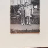 Diane Abbott and  her sister Christine.