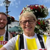 Marcus Staff and Jill Coleman at The Caistor Sting in the Tail 10k.