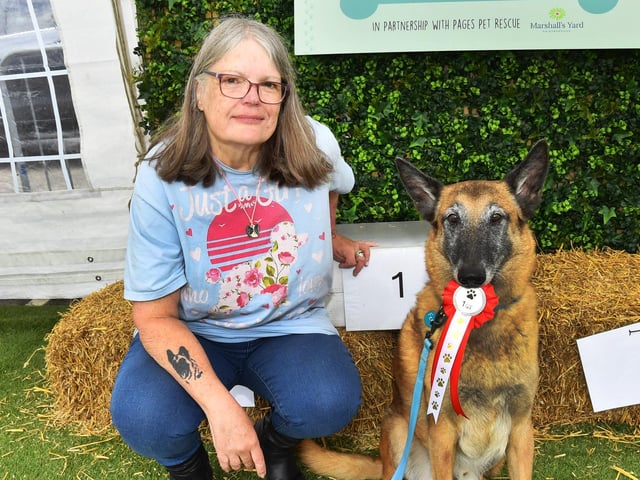 Winner Fen with Marianne Brett