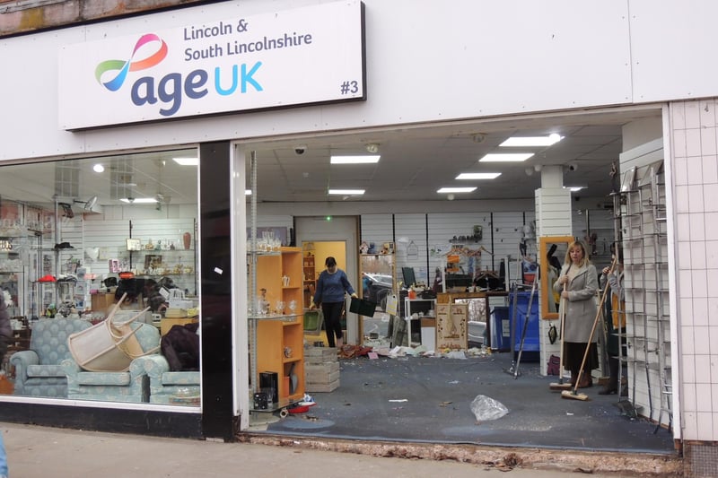 Calls were being made for safety bollards to be placed outside shops in part of Strait Bargate and Wide Bargate after a car crashed into the Age UK shop, reportedly injuring three people.