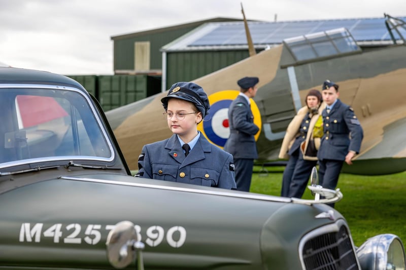 One of the young museum members at the official unveiling event on Wednesday.