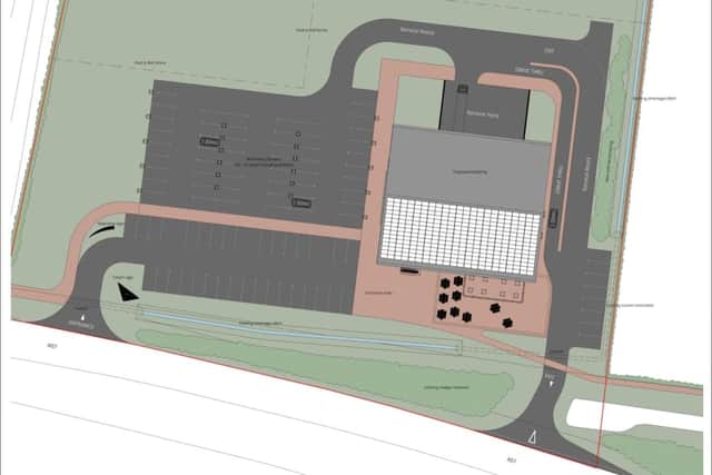 Plans for a carbon friendly farm shop, café and drive-thru service have been submitted to West Lindsey District Council.
