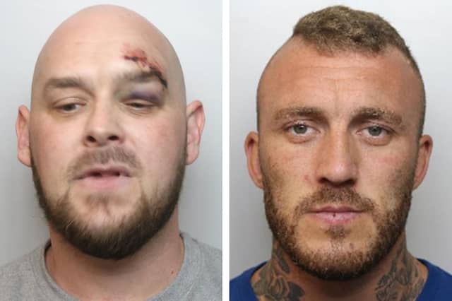 Simon Noble (left) and Luke Saddington (right). Photo: Lincs Police