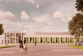 An artist's impression of the new A&E at Boston's Pilgrim Hospital.