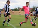 Paul Cox is content with the progress made by Boston United as pre-season nears an end.
