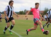 Paul Cox is content with the progress made by Boston United as pre-season nears an end.