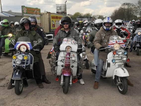 Riders are roaring into town for the Skegness Scooter Rally.