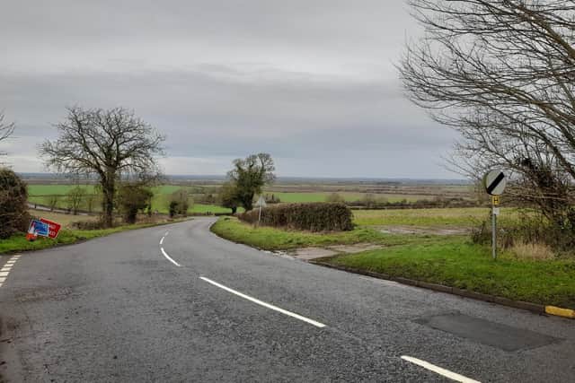 Countryside between Leadenham and Brant Broughton, where the Leoda solar farm is proposed for. (Exact layout is currently unclear) Credit: LDRS