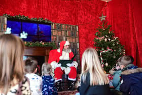 Activities included an immersive storytime experience with Santa himself