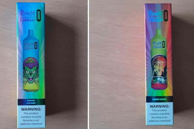 The product at the centre of Lincolnshire County Council's health warning.