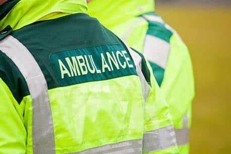 Four ambulance workers were assaulted by James Rawson after he had been found lying in the street unconscious, a court heard.