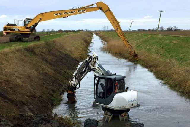 EA drainage.