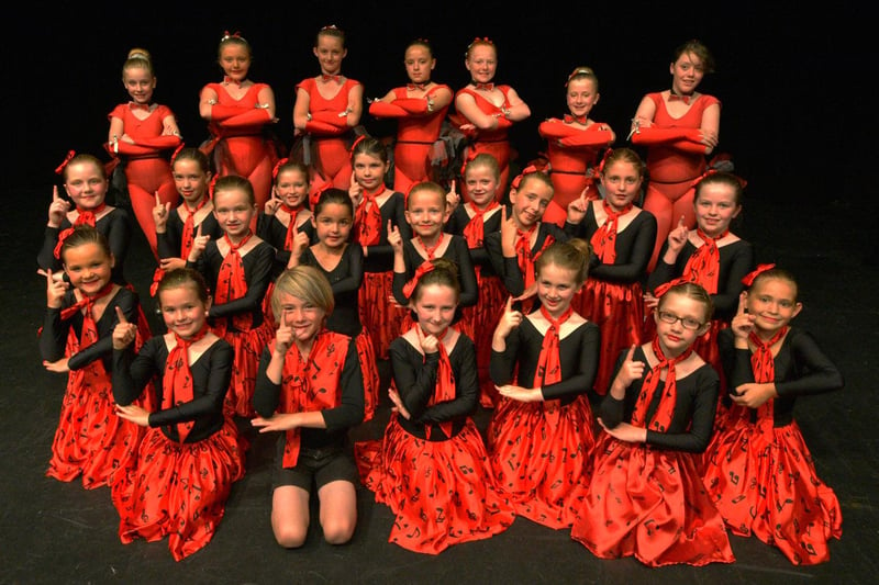 Here are some of the young dancers that took part in a show staged by Louth's Studio 2000 10 years ago.