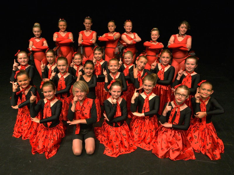 Here are some of the young dancers that took part in a show staged by Louth's Studio 2000 10 years ago.
