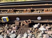 Rail sensors measuring temperature