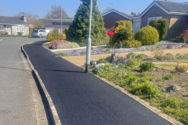 77 miles of pavement across 177 sites are getting an improvement in Lincolnshire