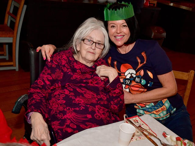 Jackie Whetton with her mum Teresa Whetton