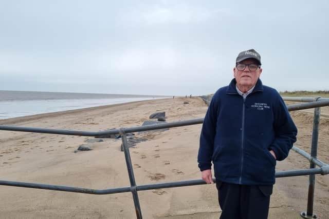 Skegness Flood Warden Malcom Gabbitas.