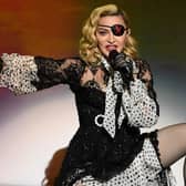 Madonna onstage during the 2019 Billboard Music Awards at MGM Grand Garden Arena on May 1, 2019 in Las Vegas, Nevada.