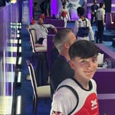 Cody Glen at the GB Taekwondo Junior Development Programme selection.