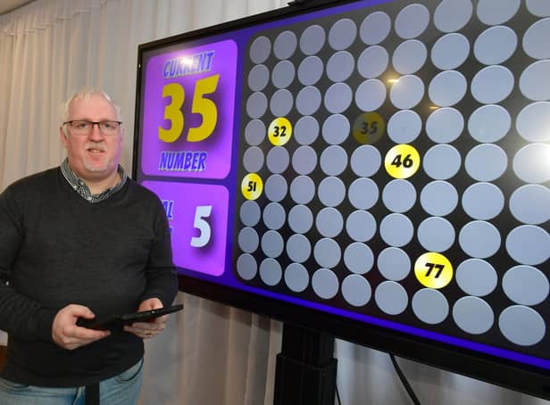 Dave Holt of Bingo Supermarket, Skegness