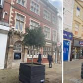 New trees and planters have been installed in Gainsborough town centre