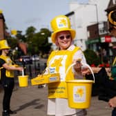 Volunteers raise funds for The Great Daffodil Appeal.