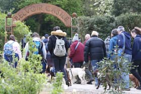 Local dog lovers gather for the Great British Dog Walk