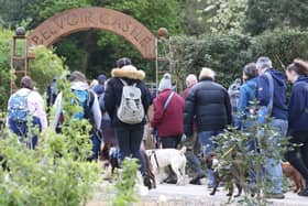 Local dog lovers gather for the Great British Dog Walk